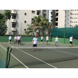 clínica de tênis Pari